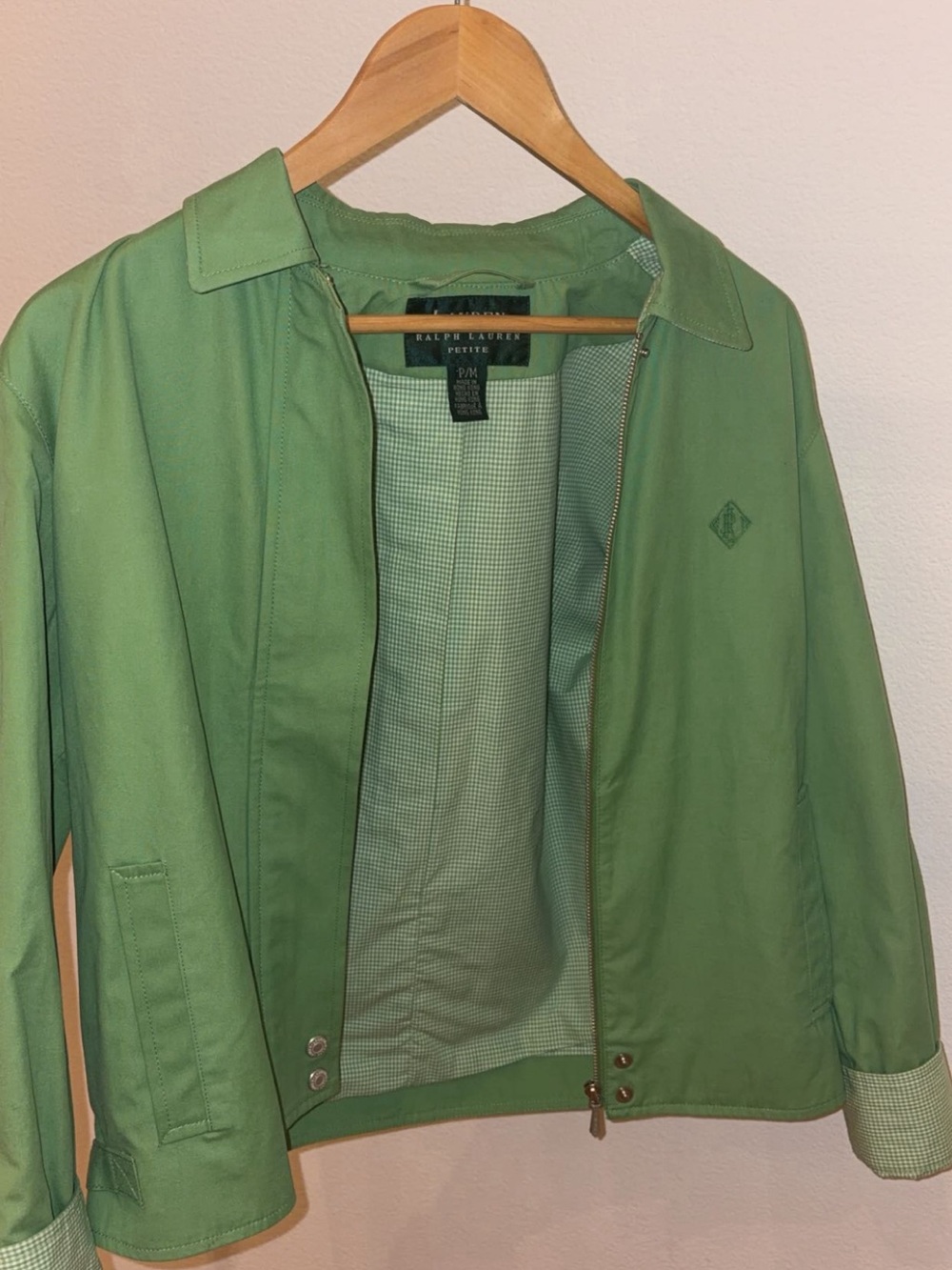 Ralph Lauren Petite  Zip-Front Shirt Jacket